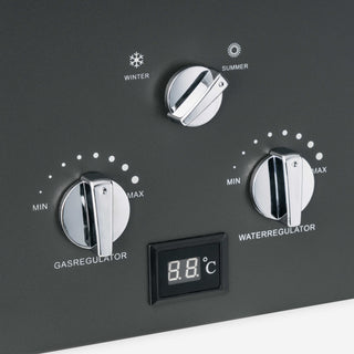 Buitendouche – Gaswaterverwarmer 8L/min – Zwart
